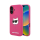 Etui / obudowa na smartfona Karl Lagerfeld Silicone Choupette Head Print do iPhone 16 fuksja